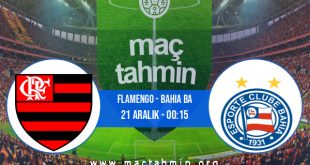 Flamengo - Bahia BA İddaa Analizi ve Tahmini 21 Aralık 2020