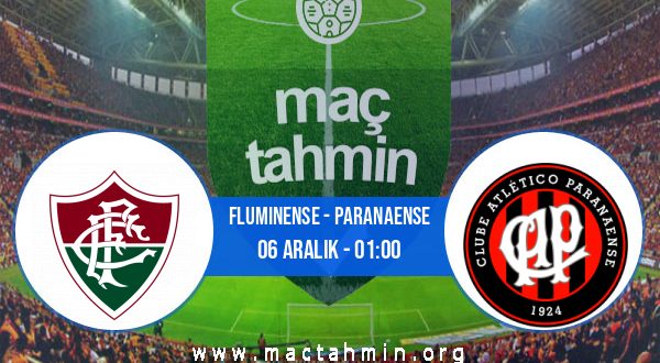 Fluminense - Paranaense İddaa Analizi ve Tahmini 06 Aralık 2020