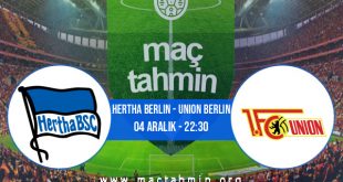 Hertha Berlin - Union Berlin İddaa Analizi ve Tahmini 04 Aralık 2020