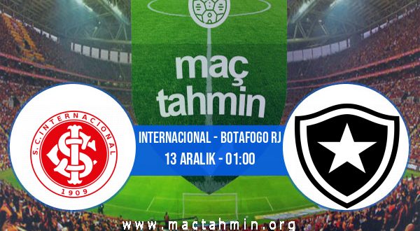 Internacional - Botafogo RJ İddaa Analizi ve Tahmini 13 Aralık 2020