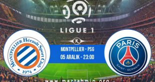 Montpellier - PSG İddaa Analizi ve Tahmini 05 Aralık 2020