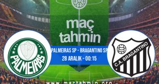 Palmeiras SP - Bragantino SP İddaa Analizi ve Tahmini 28 Aralık 2020
