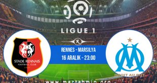 Rennes - Marsilya İddaa Analizi ve Tahmini 16 Aralık 2020