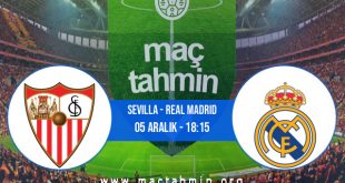 Sevilla - Real Madrid İddaa Analizi ve Tahmini 05 Aralık 2020