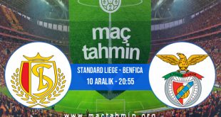 Standard Liege - Benfica İddaa Analizi ve Tahmini 10 Aralık 2020