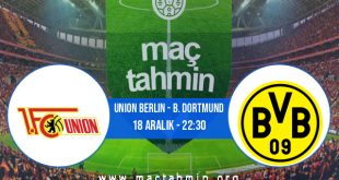 Union Berlin - B. Dortmund İddaa Analizi ve Tahmini 18 Aralık 2020