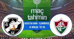 Vasco Da Gama - Fluminense İddaa Analizi ve Tahmini 14 Aralık 2020
