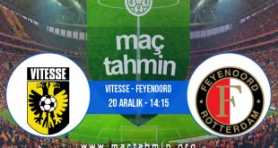 Vitesse - Feyenoord İddaa Analizi ve Tahmini 20 Aralık 2020