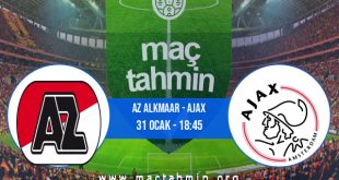 AZ Alkmaar - Ajax İddaa Analizi ve Tahmini 31 Ocak 2021