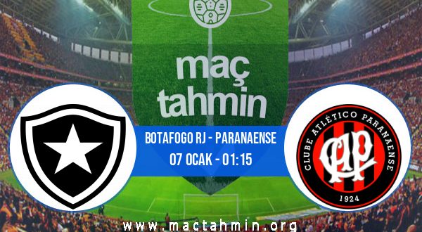Botafogo RJ - Paranaense İddaa Analizi ve Tahmini 07 Ocak 2021