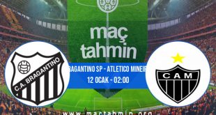 Bragantino SP - Atletico Mineiro İddaa Analizi ve Tahmini 12 Ocak 2021