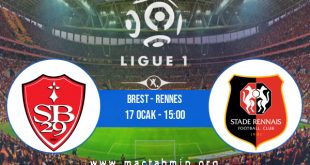 Brest - Rennes İddaa Analizi ve Tahmini 17 Ocak 2021