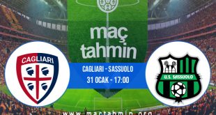 Cagliari - Sassuolo İddaa Analizi ve Tahmini 31 Ocak 2021