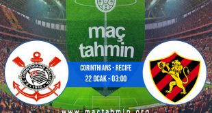 Corinthians - Recife İddaa Analizi ve Tahmini 22 Ocak 2021