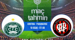 Coritiba - Paranaense İddaa Analizi ve Tahmini 10 Ocak 2021