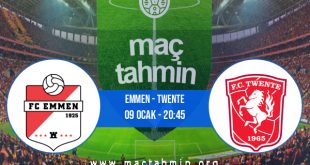 Emmen - Twente İddaa Analizi ve Tahmini 09 Ocak 2021