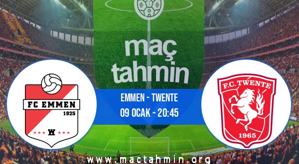 Emmen - Twente İddaa Analizi ve Tahmini 09 Ocak 2021