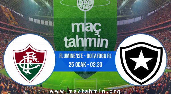 Fluminense - Botafogo RJ İddaa Analizi ve Tahmini 25 Ocak 2021