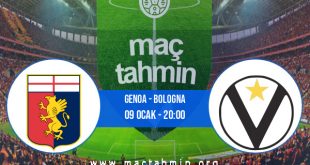 Genoa - Bologna İddaa Analizi ve Tahmini 09 Ocak 2021