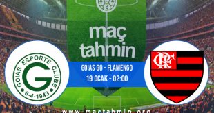 Goias GO - Flamengo İddaa Analizi ve Tahmini 19 Ocak 2021