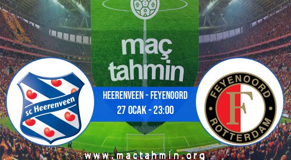 Heerenveen - Feyenoord İddaa Analizi ve Tahmini 27 Ocak 2021