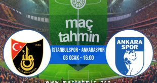 İstanbulspor - Ankaraspor İddaa Analizi ve Tahmini 03 Ocak 2021