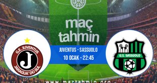 Juventus - Sassuolo İddaa Analizi ve Tahmini 10 Ocak 2021