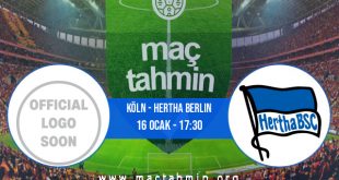 Köln - Hertha Berlin İddaa Analizi ve Tahmini 16 Ocak 2021