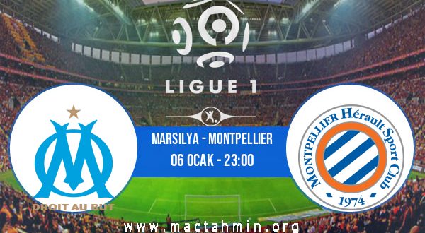 Marsilya - Montpellier İddaa Analizi ve Tahmini 06 Ocak 2021