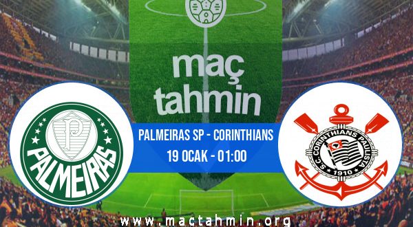Palmeiras SP - Corinthians İddaa Analizi ve Tahmini 19 Ocak 2021