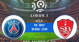 PSG - Brest İddaa Analizi ve Tahmini 09 Ocak 2021