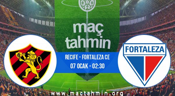 Recife - Fortaleza CE İddaa Analizi ve Tahmini 07 Ocak 2021