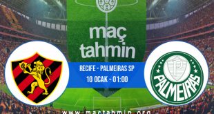 Recife - Palmeiras SP İddaa Analizi ve Tahmini 10 Ocak 2021