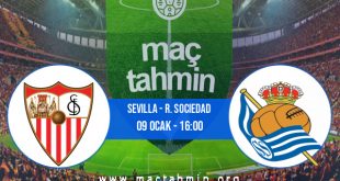 Sevilla - R. Sociedad İddaa Analizi ve Tahmini 09 Ocak 2021