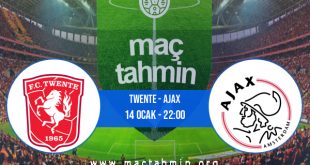 Twente - Ajax İddaa Analizi ve Tahmini 14 Ocak 2021