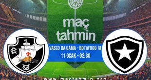 Vasco Da Gama - Botafogo RJ İddaa Analizi ve Tahmini 11 Ocak 2021