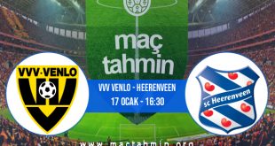 VVV Venlo - Heerenveen İddaa Analizi ve Tahmini 17 Ocak 2021