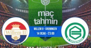 Willem II - Groningen İddaa Analizi ve Tahmini 14 Ocak 2021