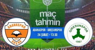 Adanaspor - Giresunspor İddaa Analizi ve Tahmini 24 Şubat 2021