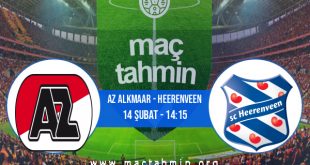 AZ Alkmaar - Heerenveen İddaa Analizi ve Tahmini 14 Şubat 2021