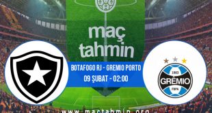 Botafogo RJ - Gremio Porto İddaa Analizi ve Tahmini 09 Şubat 2021