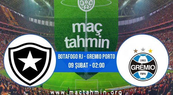 Botafogo RJ - Gremio Porto İddaa Analizi ve Tahmini 09 Şubat 2021