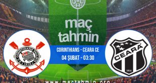 Corinthians - Ceara CE İddaa Analizi ve Tahmini 04 Şubat 2021