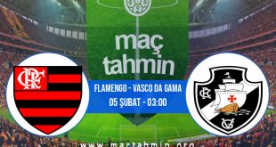 Flamengo - Vasco Da Gama İddaa Analizi ve Tahmini 05 Şubat 2021