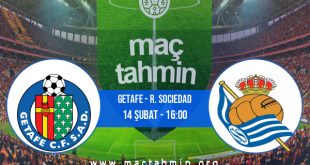 Getafe - R. Sociedad İddaa Analizi ve Tahmini 14 Şubat 2021