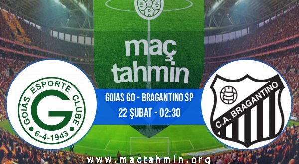 Goias GO - Bragantino SP İddaa Analizi ve Tahmini 22 Şubat 2021