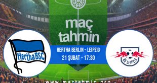 Hertha Berlin - Leipzig İddaa Analizi ve Tahmini 21 Şubat 2021
