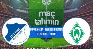 Hoffenheim - Werder Bremen İddaa Analizi ve Tahmini 21 Şubat 2021