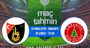 İstanbulspor - Ümraniye İddaa Analizi ve Tahmini 06 Şubat 2021