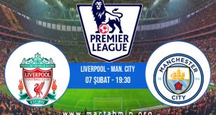 Liverpool - Man. City İddaa Analizi ve Tahmini 07 Şubat 2021